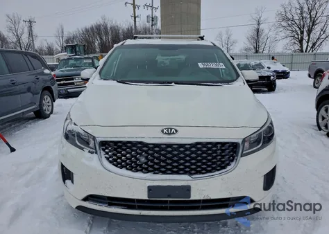 2016 Kia Sedona Lx z USA, uszkodzony, nr VIN KNDMB5C19G6195214